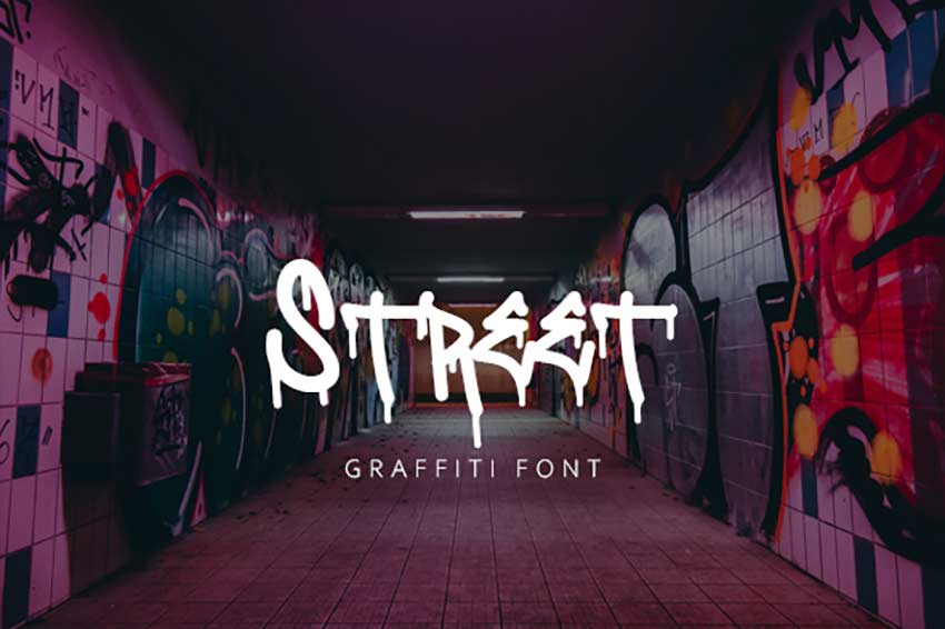 Street Graffiti Font